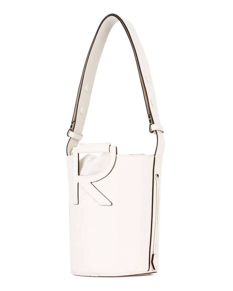 Roger Vivier Rbwannk0300xma C019 Borse A Secchiello Bag White