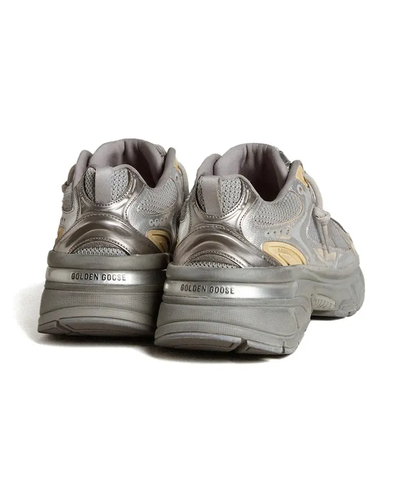 Golden Goose Women's Lightstar Sneakers Ss25 M Silver