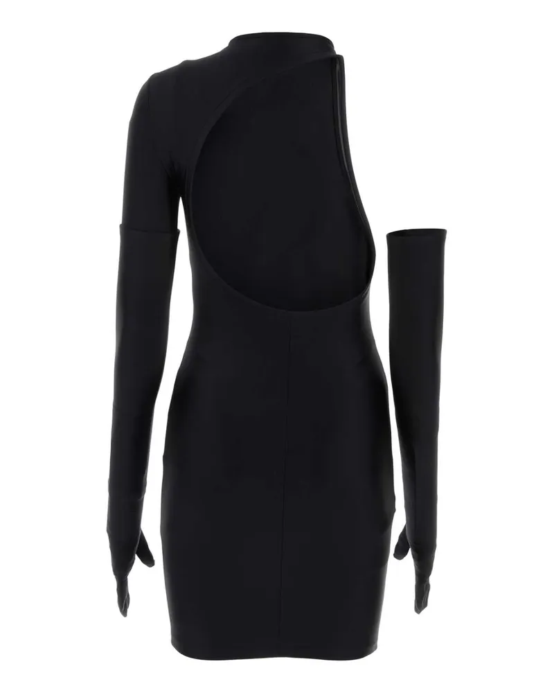 Balenciaga Women's Dress Black Nylon Elastane Black