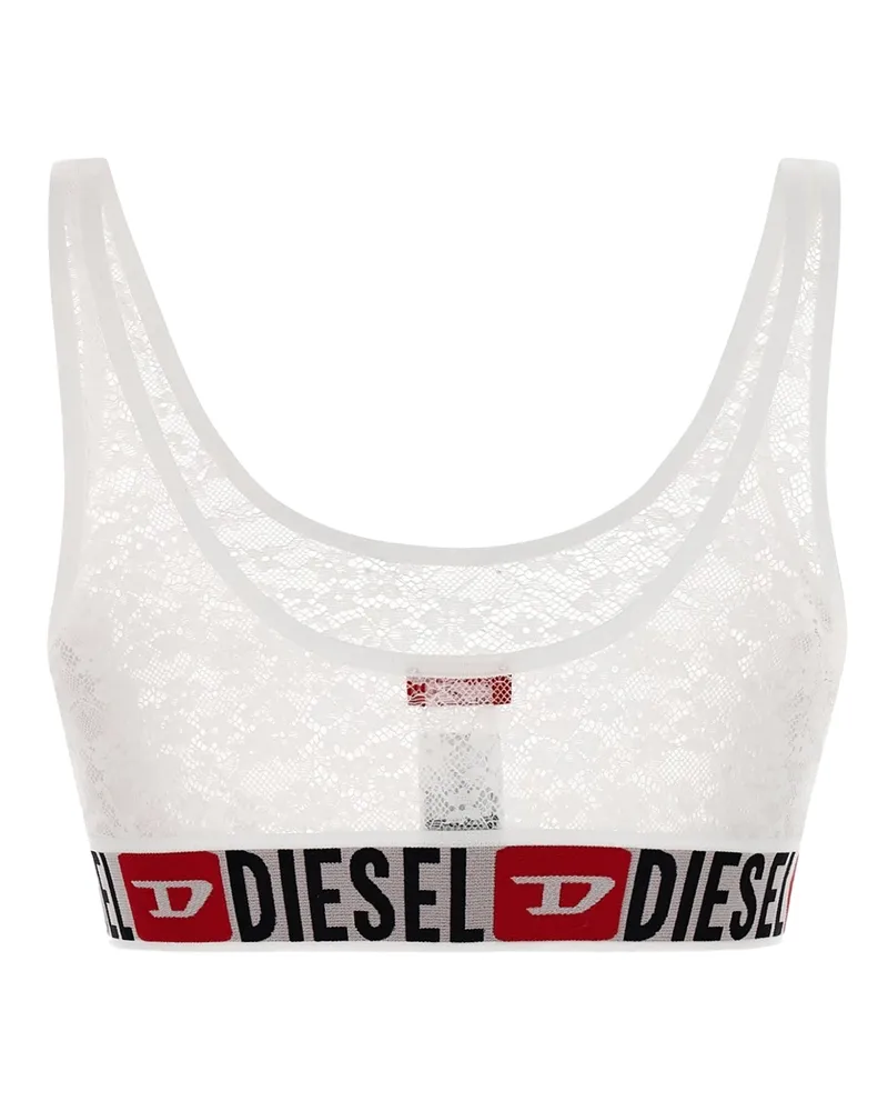 Diesel Women Bralette Nylon White Main: Polyamide Bras White
