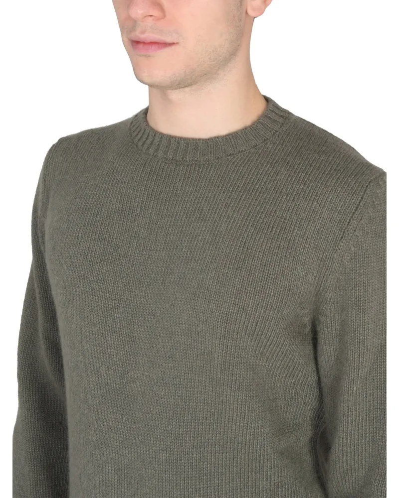 PT TORINO Wool-Angora Blend Sweater — Green Green