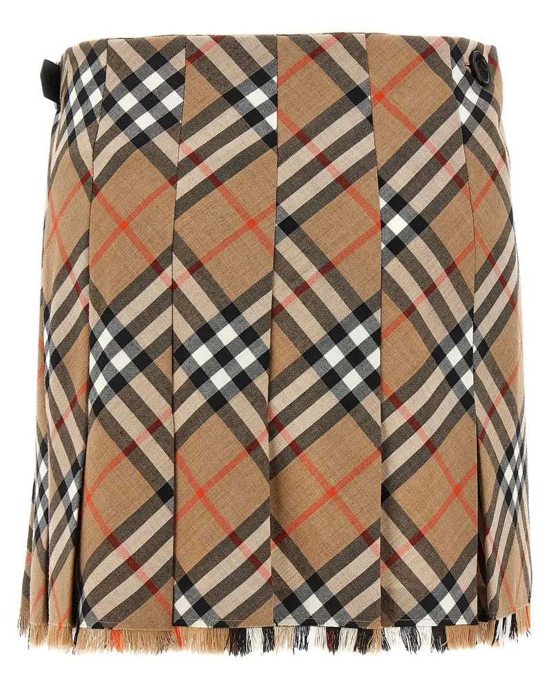 Burberry Skirt — Camel Camel
