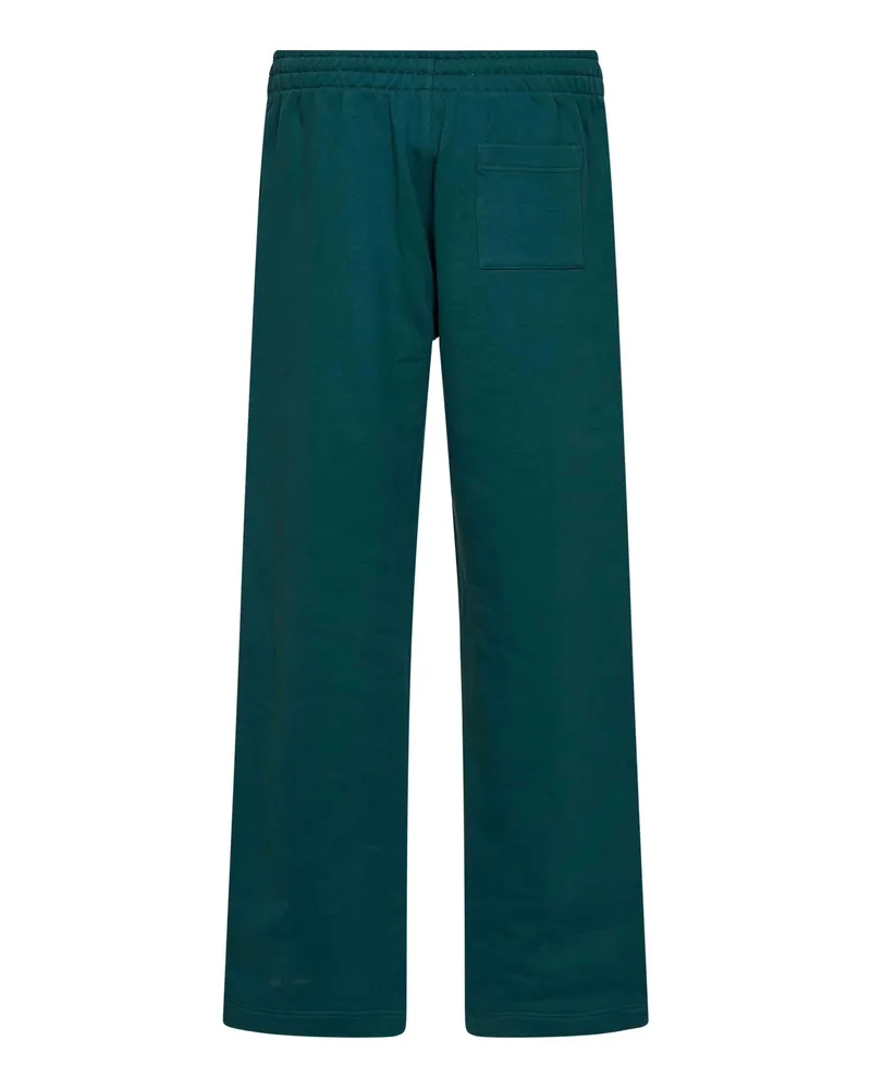 Casablanca Paris Men Joggers Sport Type Green Loopback Cotton Organic Trousers Green
