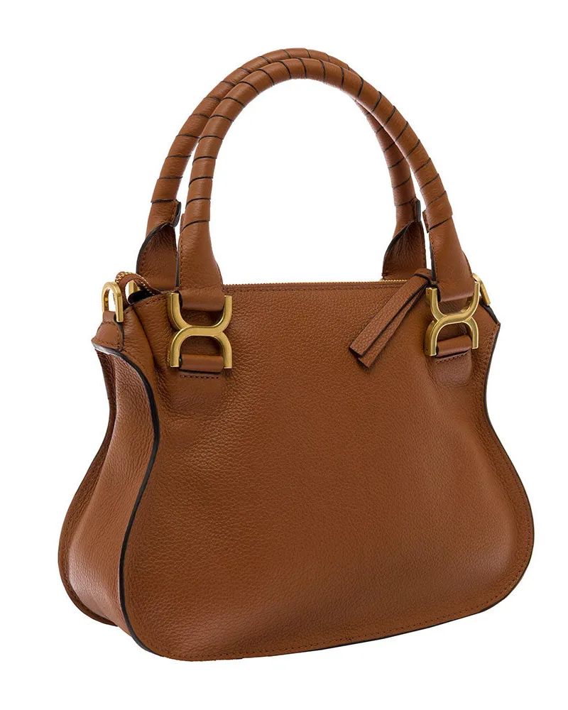 Chloé Women's Handbag, Brown Leather Calf Handbags Hand Bags Brown