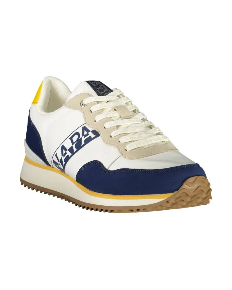 Napapijri Colorblock Polyester Sneaker — White White