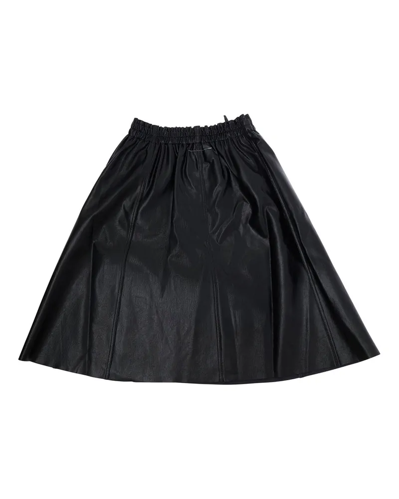 Maison Margiela Girls' Viscose Skirt Black Black