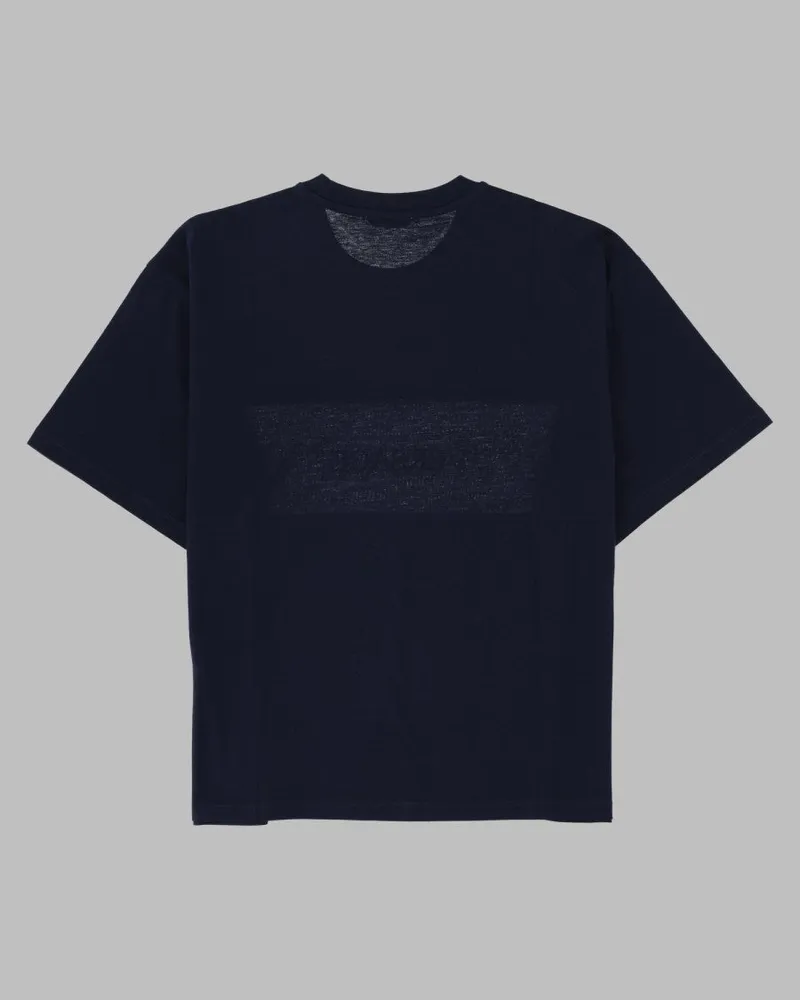 Versace Logo-Striped T-Shirt — Blue Blue