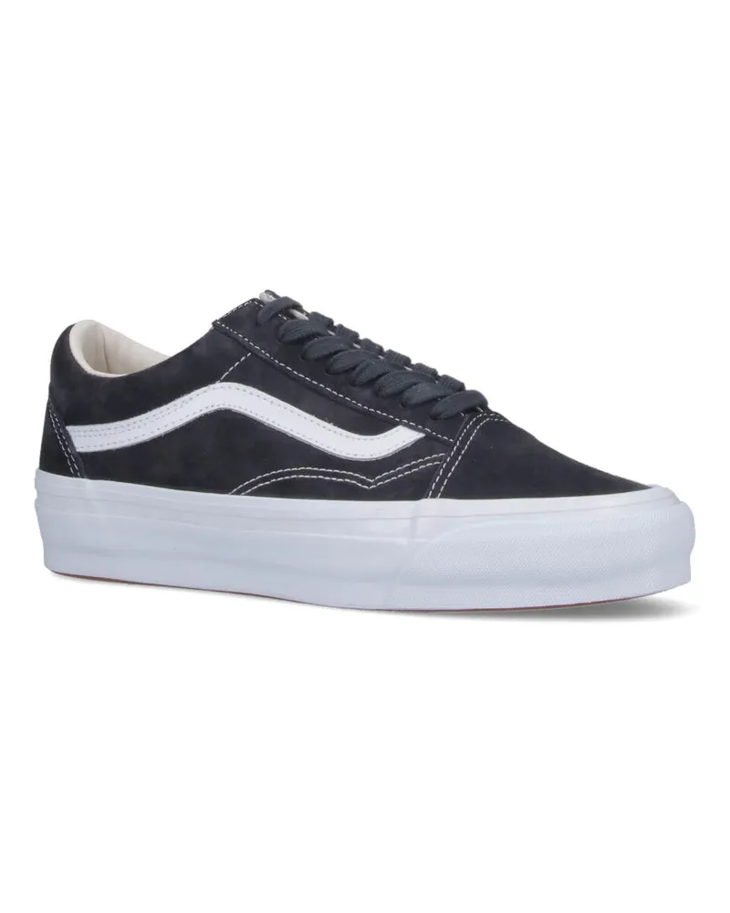Vans Unisex Sneakers Black Leather Black