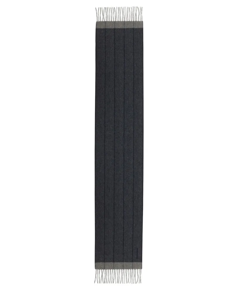 Ferragamo Cashmere Blend Scarf — Gray Gray