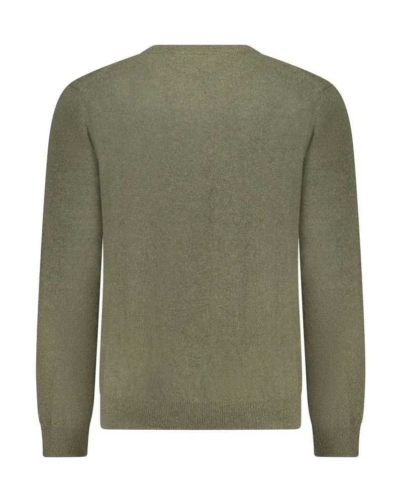 Timberland Crew Neck Wool Sweater — Green Green