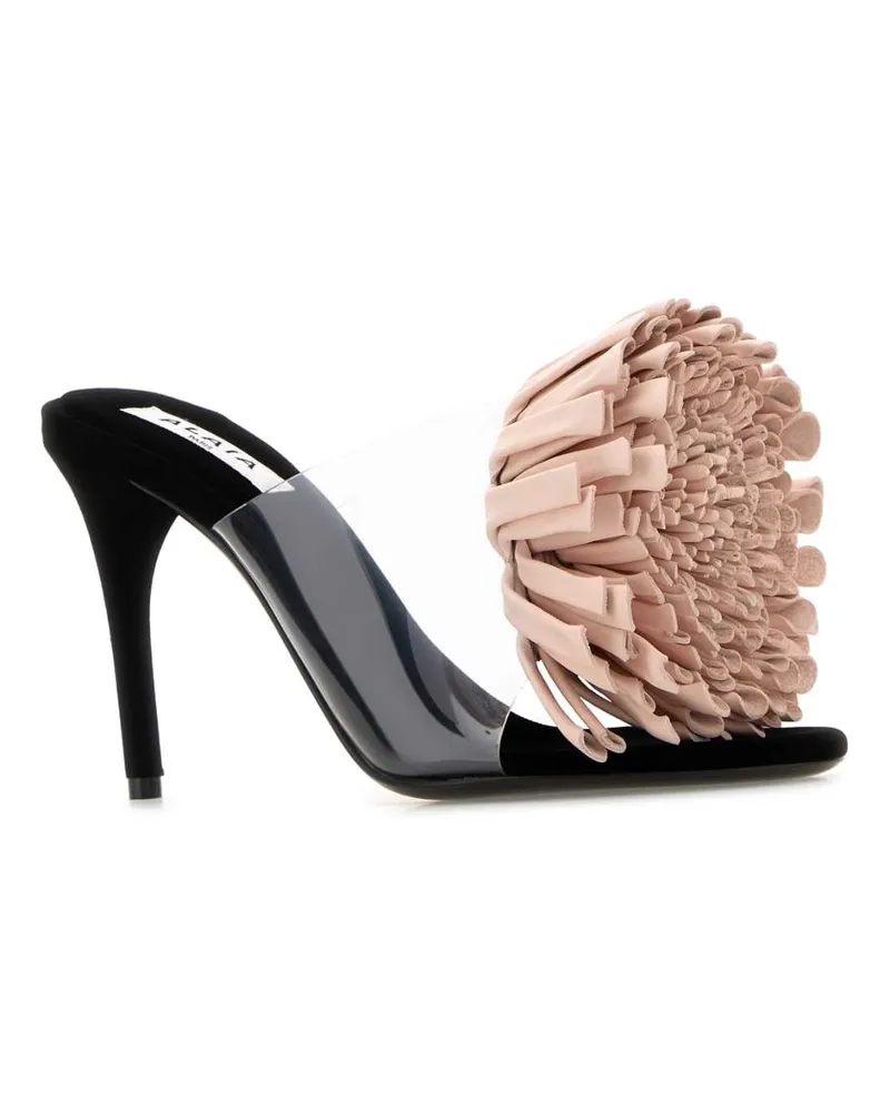 Alaïa Women's Multicolor Pvc Mules Rose Pale Sandali Sandal Pink