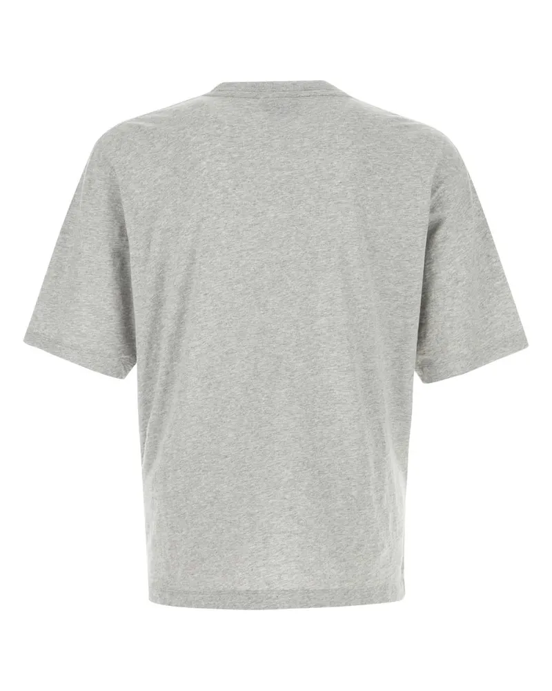 Dsquared2 Men Logo-Graphic Cotton Blend T-Shirt Gray Viscose Gray
