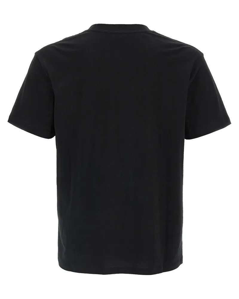 Valentino Garavani Men's Black Cotton T-Shirt Black