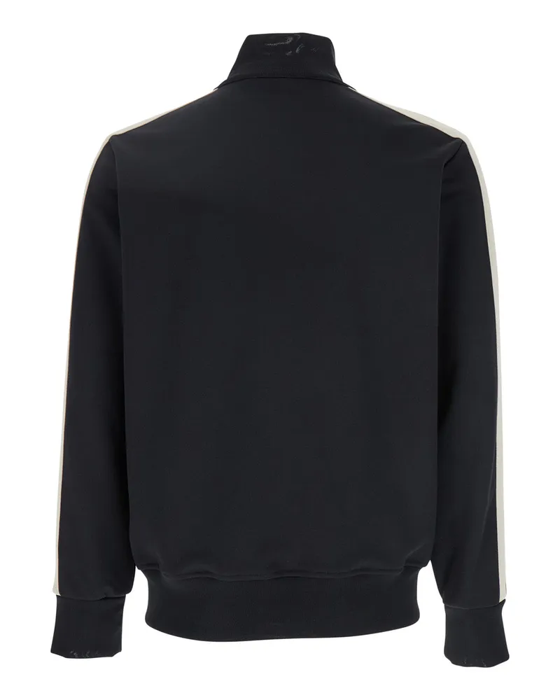 Palm Angels Men's Sweatshirt Classic Logo Black Polyester Sweatshirts Sweater Black