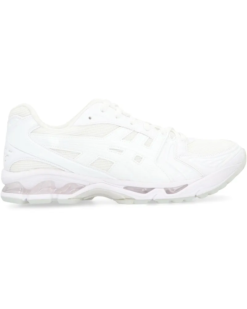 Comme des Garçons Men's Low-Top Sneakers White Leather & Fabric And Trainers White