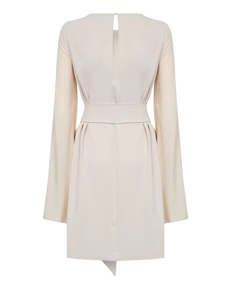 Blanca Women's Short Dress Agira Beige Polyester Beige