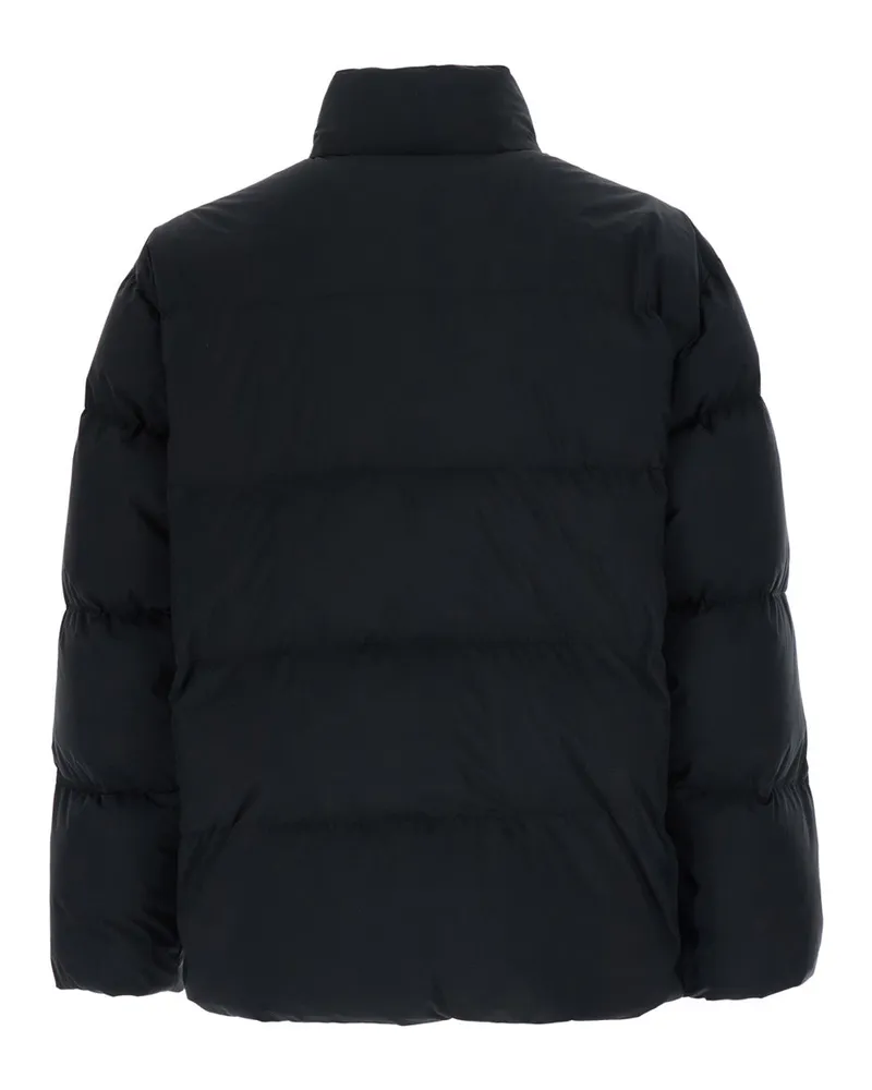 Saint Laurent Men's Down Jacket Black Recycled Polyester Padded Black