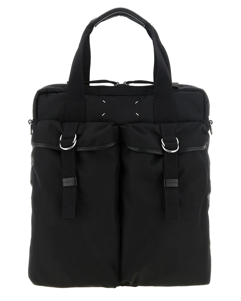 Maison Margiela High Tech Tote Bag — Black Black