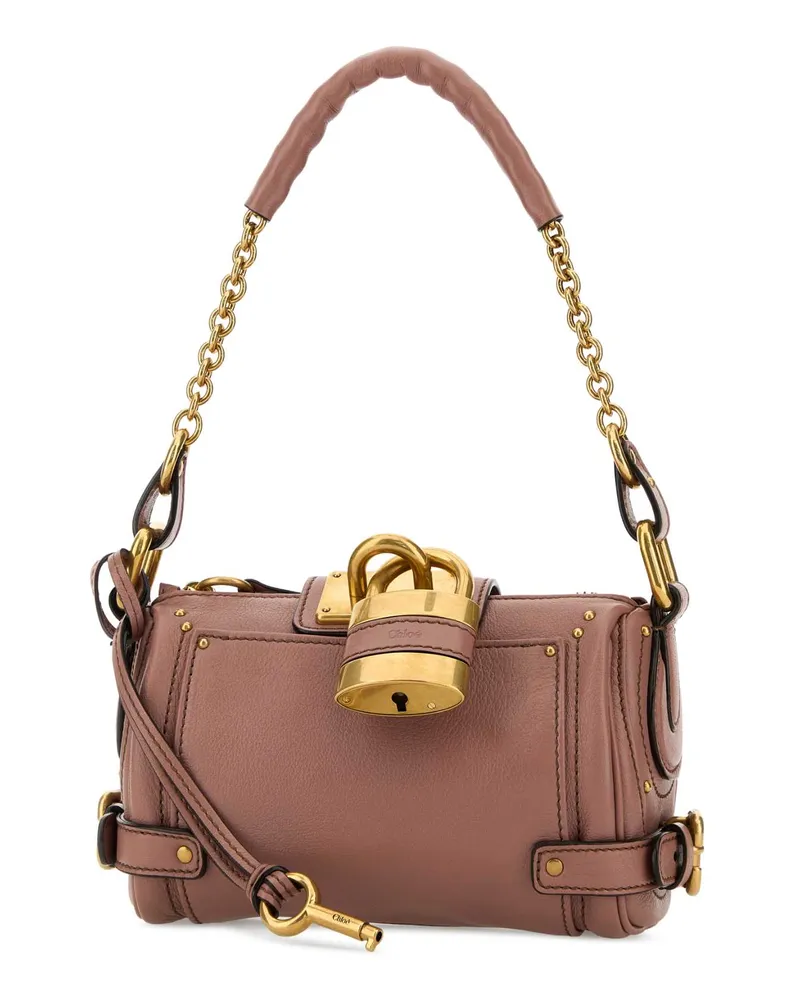 Chloé Women's Paddington Shoulder Bag Taupe Bovine Leather Taupe