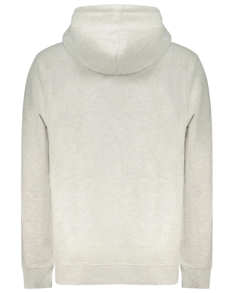 Tommy Hilfiger Cotton Logo Hoodie — Gray Gray