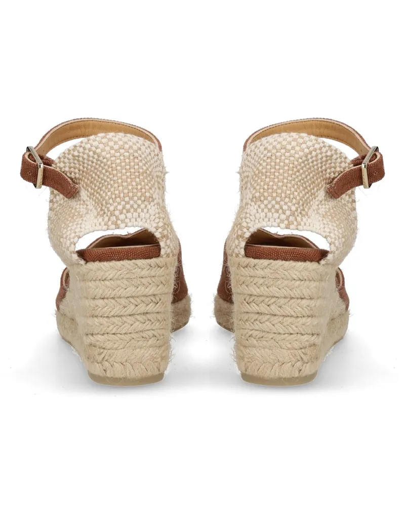 Castañer Chiarita Espadrille Flat — Beige Beige