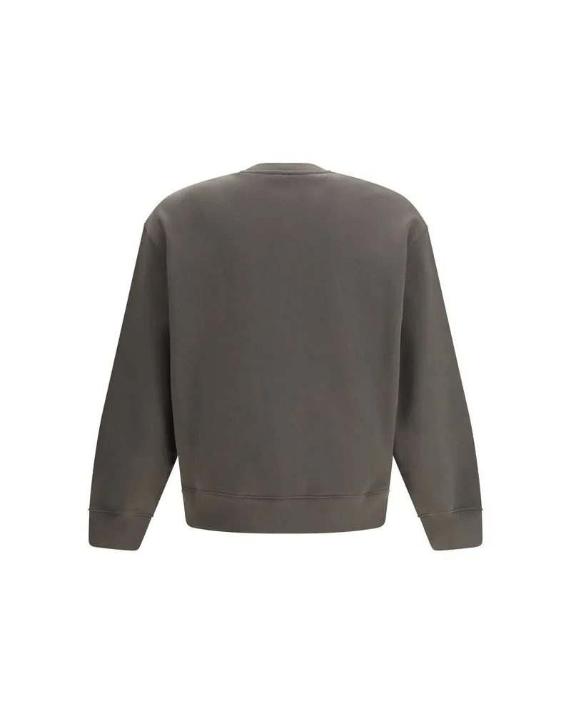 Kitsuné Men's Brown Cotton Sweatshirt Clothing Brown