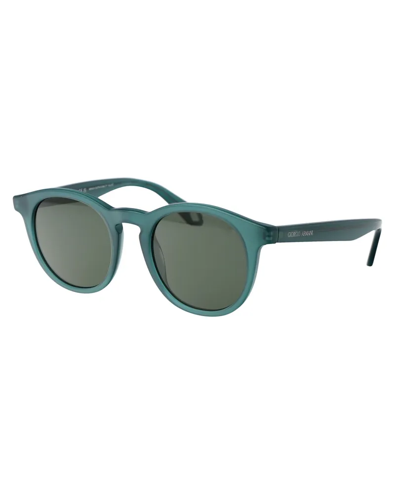 Giorgio Armani Men's Sunglasses 0ar8192 Opal Green Acetate Green