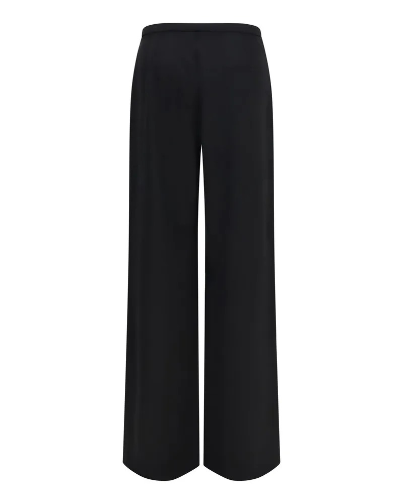 Gucci Lightweight Wool Trousers — Black Black