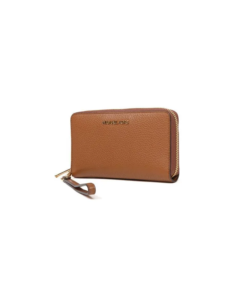 Michael Kors Women's Wallet Luggage Leather Bags Brown