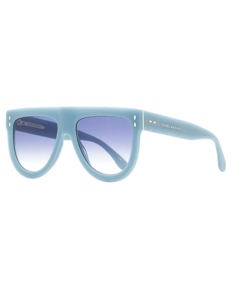Isabel Marant Women's Emmy Sunglasses Im0075s Mvu08 Azure 57mm Plastic (acetate Blue