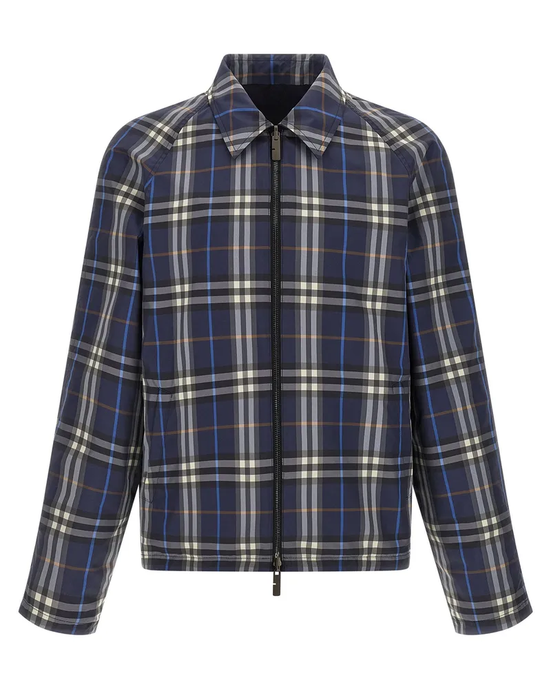 Burberry Reversible Cotton Jacket — Navy Navy