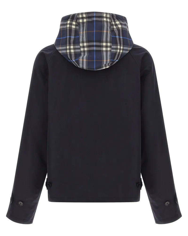 Burberry Reversible Cotton Jacket — Navy Navy