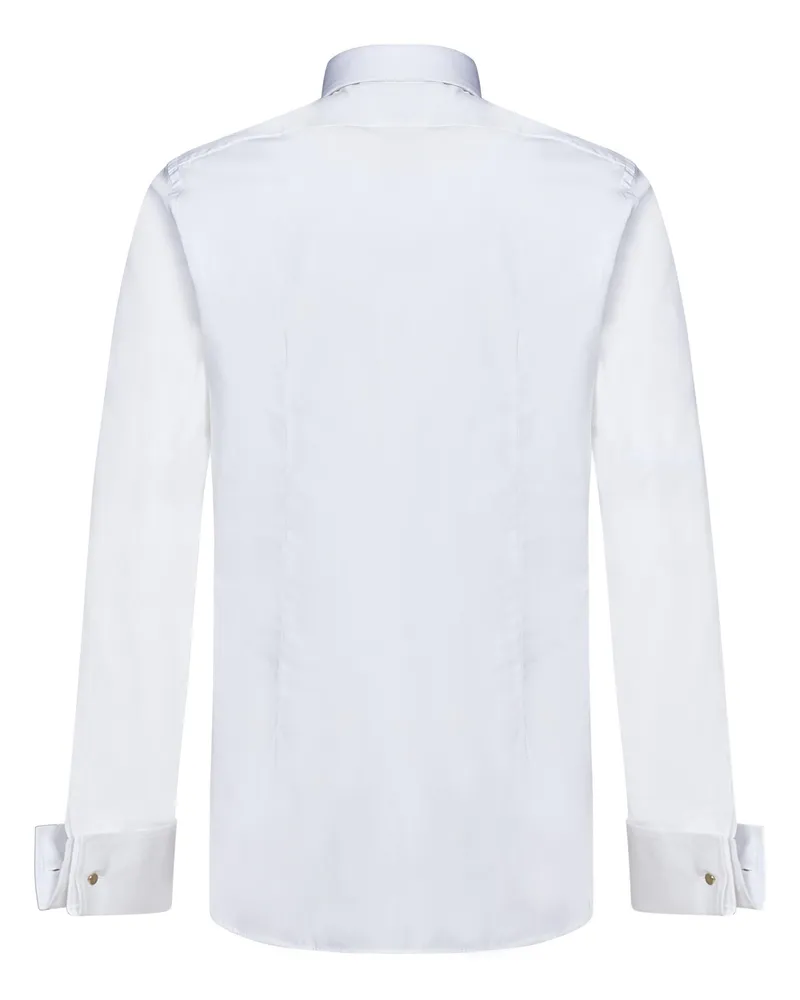 Tom Ford French Cuff Cotton Shirt — White White
