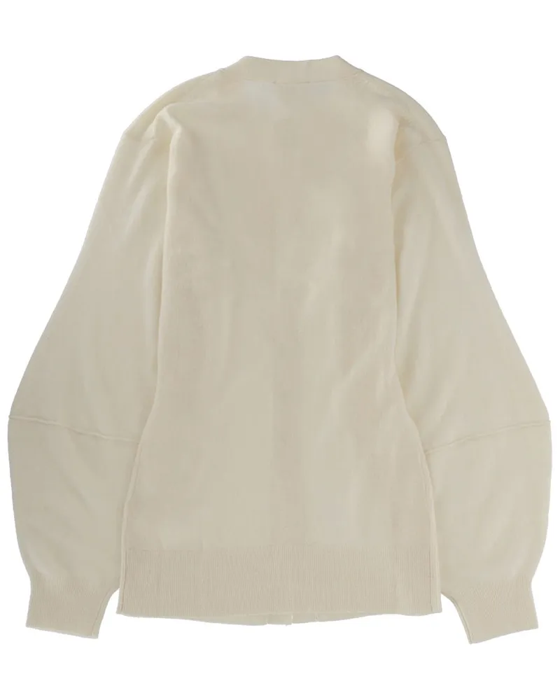 The Garment Wool Cashmere Blend Cardigan — Beige Beige