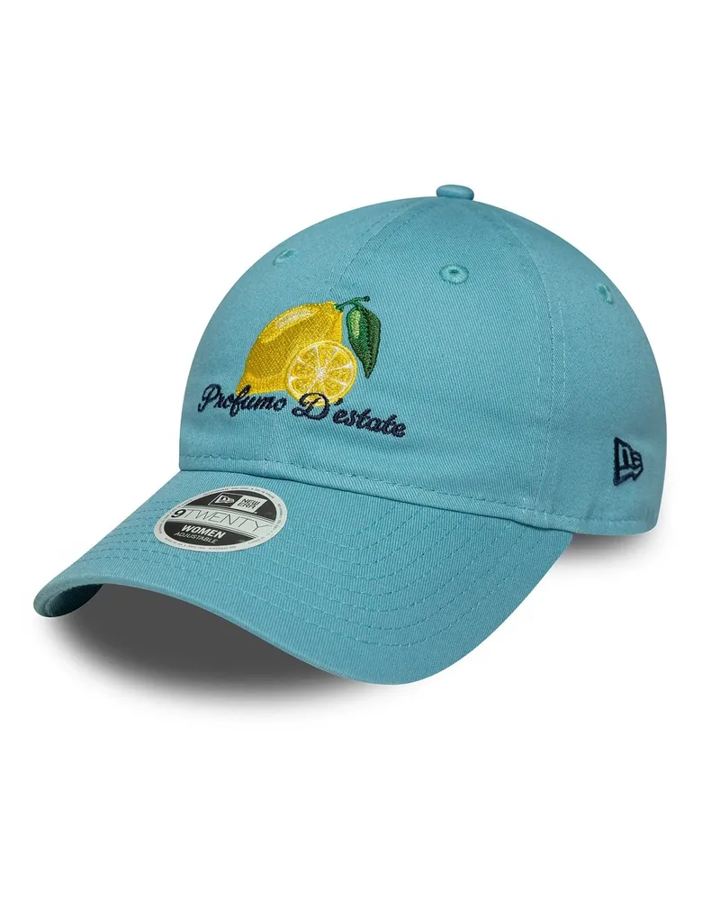 New Era Unisex Baseball Cap 9twenty Pastel Blue Cotton Hat Blue