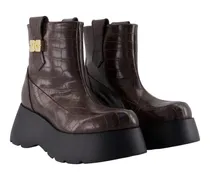Women's Kat Low Ankle Boot Brown Leather