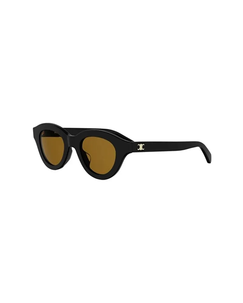 Celine Unisex Sunglasses Black Acetate Black