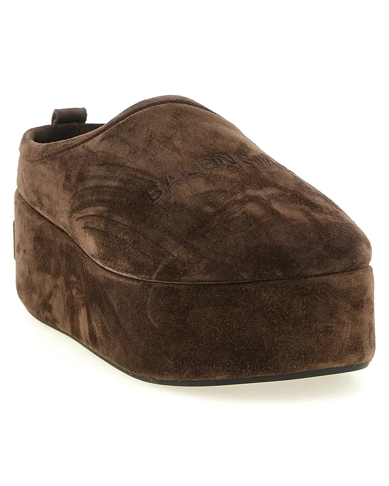 Balenciaga Alaska Slipper — Brown Brown