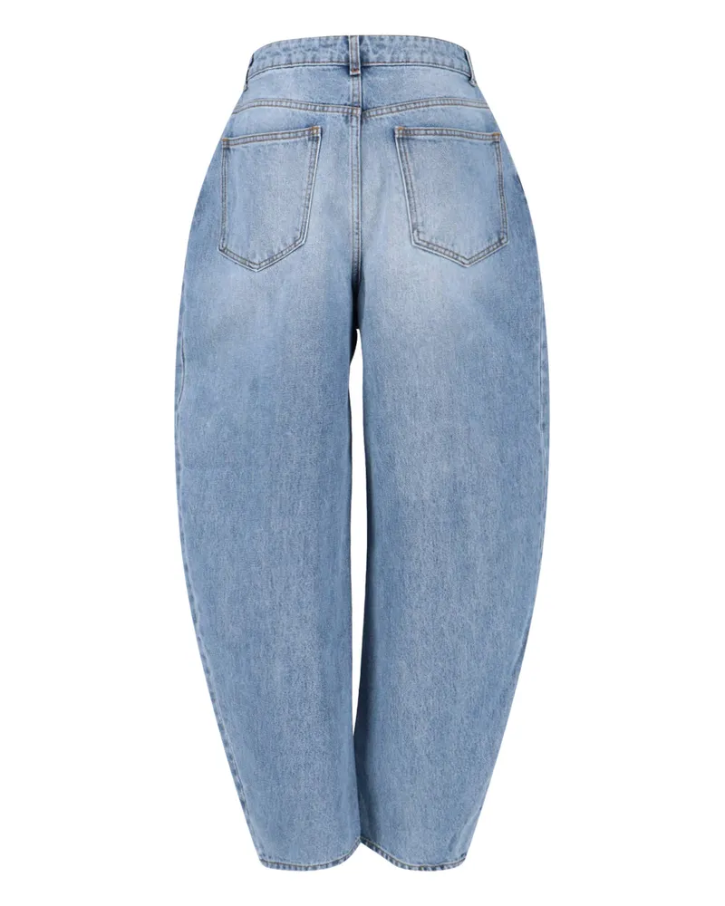 Róhe Women's Jeans Blue Cotton Blue