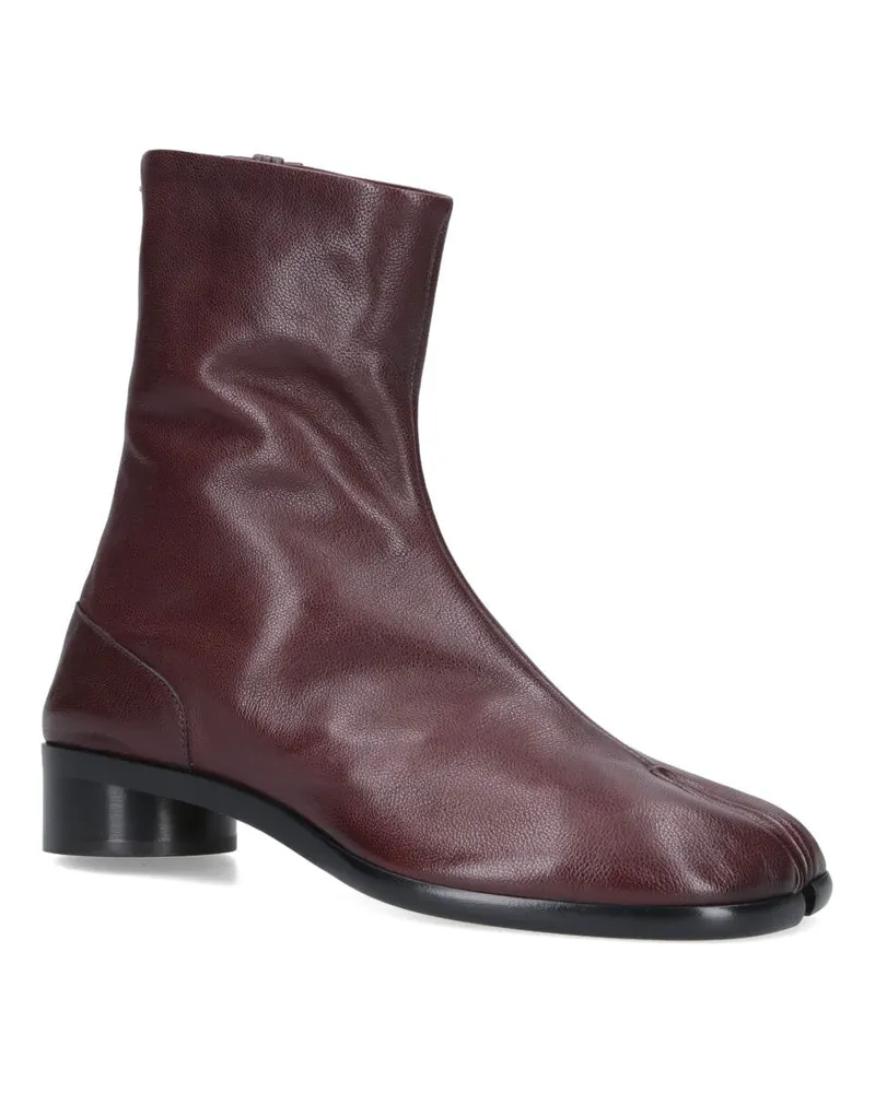 Maison Margiela Men's Boots Brown Camel Leather Brown