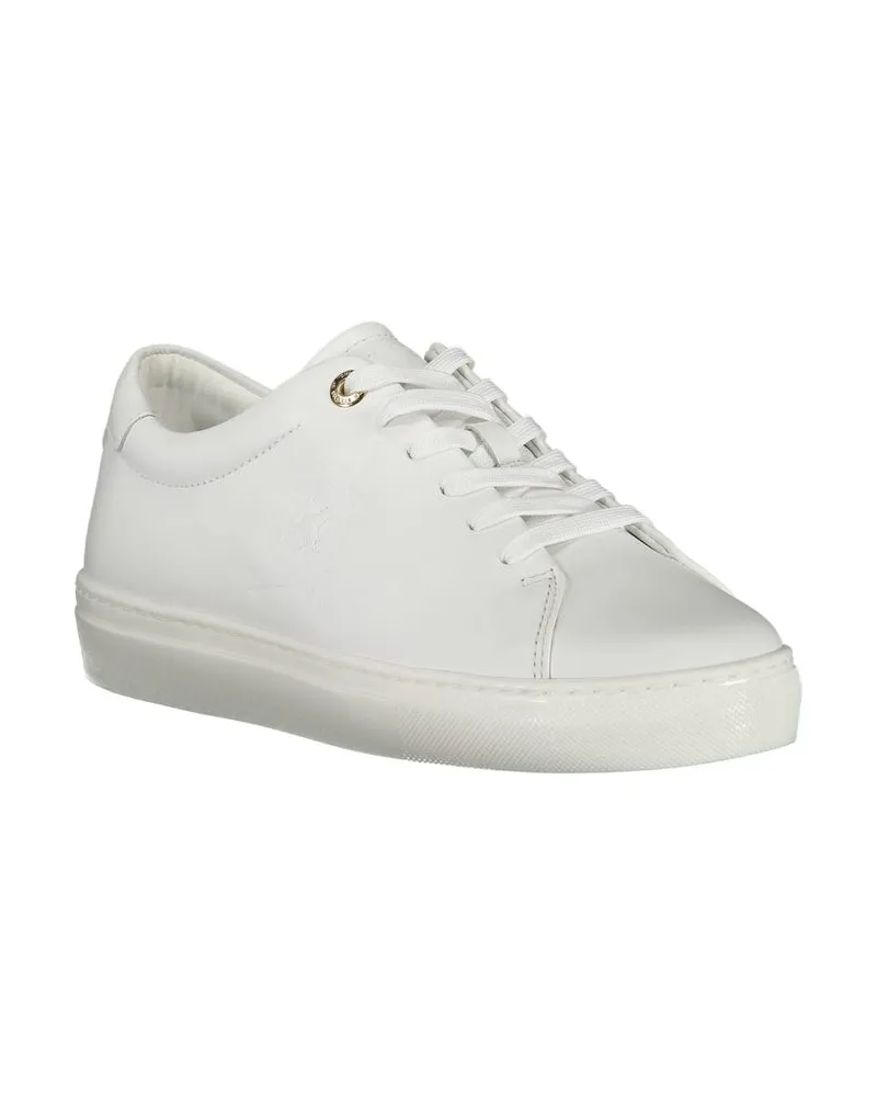 Tommy Hilfiger Leather Sneaker — White White