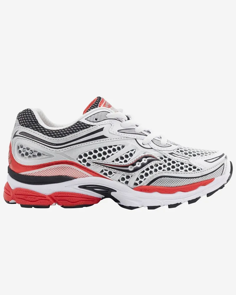 Saucony Unisex Sneakers Progrid Omni 9 Multicolour Fabric Trainers Multicolor