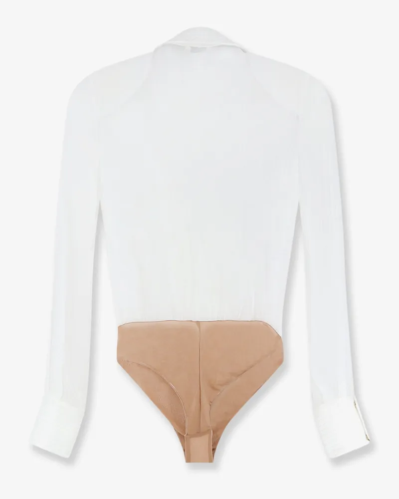Elisabetta Franchi Women's Body Shirt Viscose White White