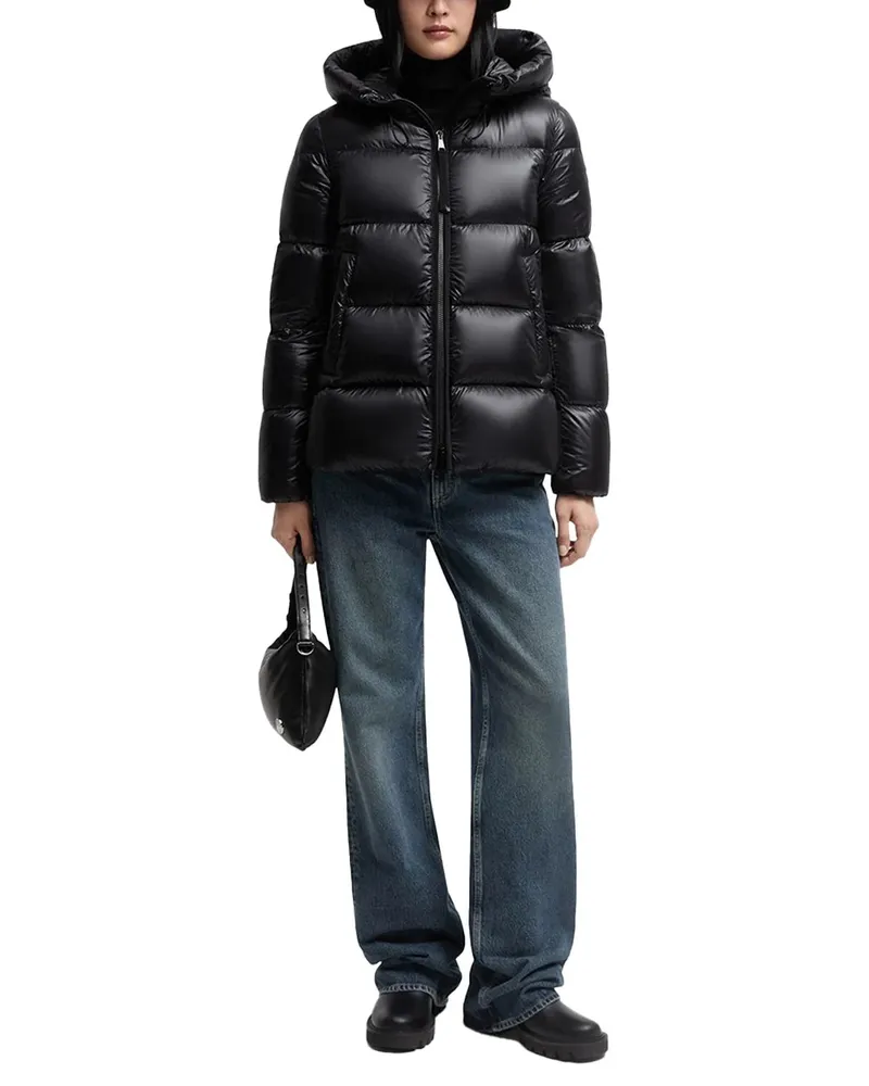 Moncler Serittes Down Jacket — Black Black