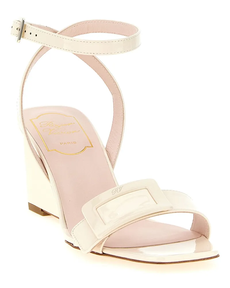 Roger Vivier Heel — Cream Cream