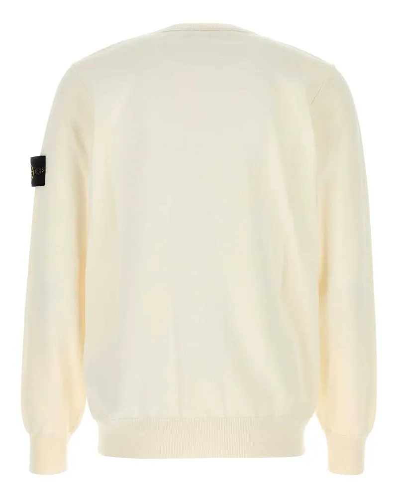 Stone Island L1s155100053s00b2 V0093 Ivory Capo: Cotone Maglieria Sweater White