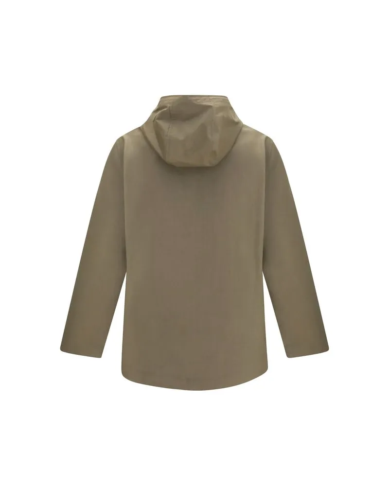 Fendi Mackintosh Raincoat — Beige Beige