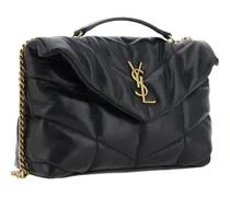Women's Puffer Toy Shoulder Bag Nero Lamb Ovis Aries