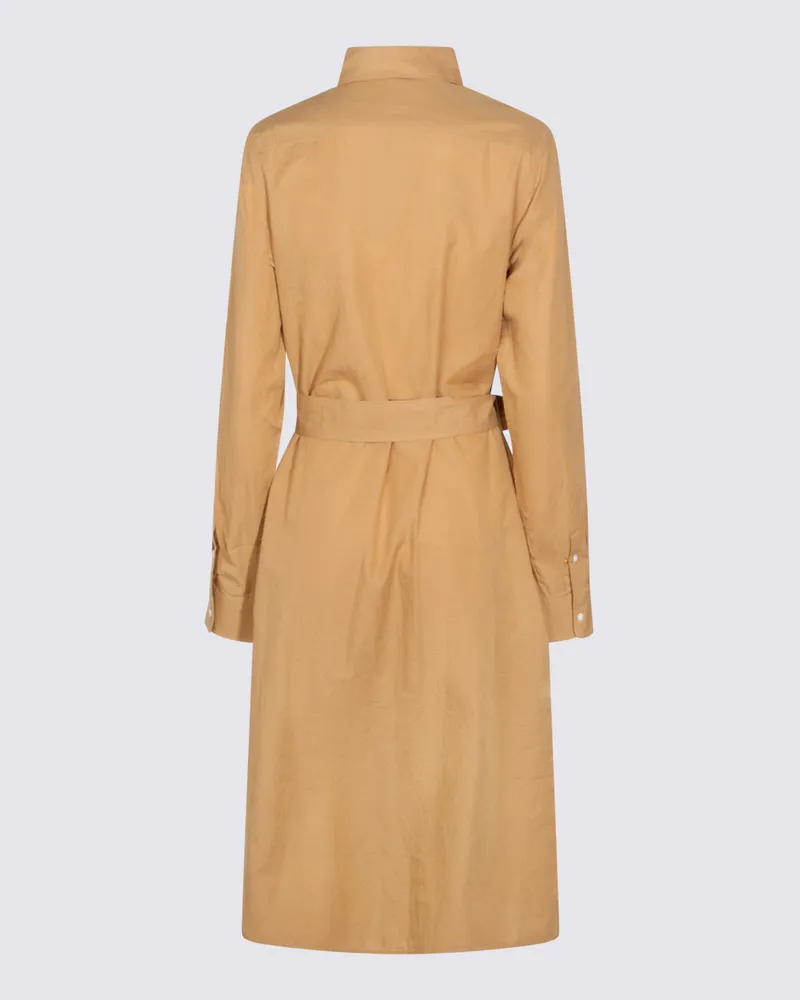 Ralph Lauren Women's Dresses Camel Co Linen Camel