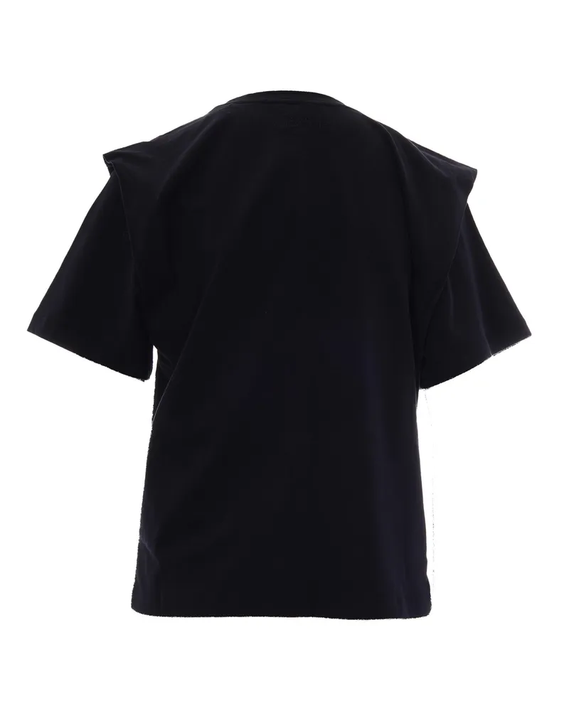Isabel Marant Women's T-Shirt Zelitos Black Cotton T-Shirts & Jerseys Black
